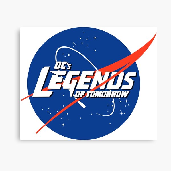 Legends of Tomorrow + Nasa Logo de DC Lienzo