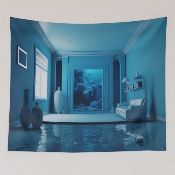 Item preview, Blue Serenity designed and sold by ThreadGallery.