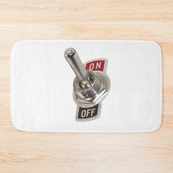 Item preview, Toggle Switch Full Blast On/Off T-shirt Decal Sticker designed and sold by HatzicTshirts.