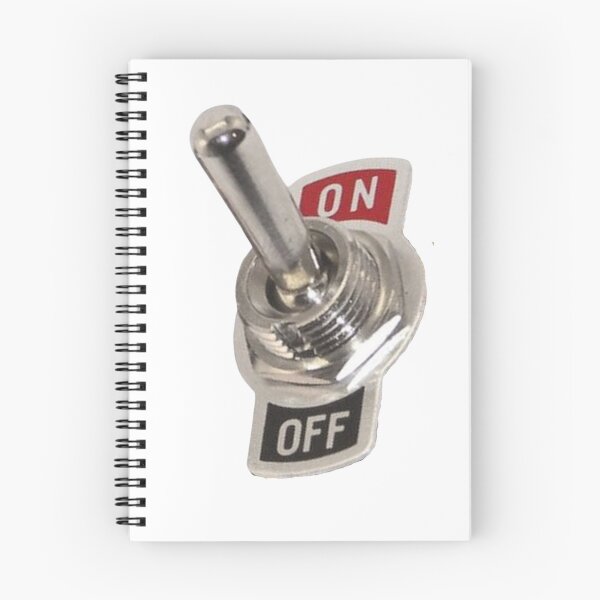Item preview, Toggle Switch Full Blast On/Off T-shirt Decal Sticker designed and sold by HatzicTshirts.