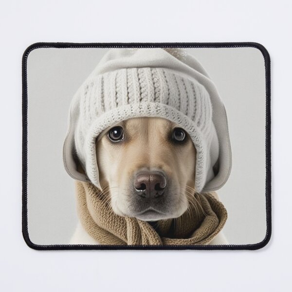 Item preview, Pretty cute dog with a hat and a scarf designed and sold by WixWorks.