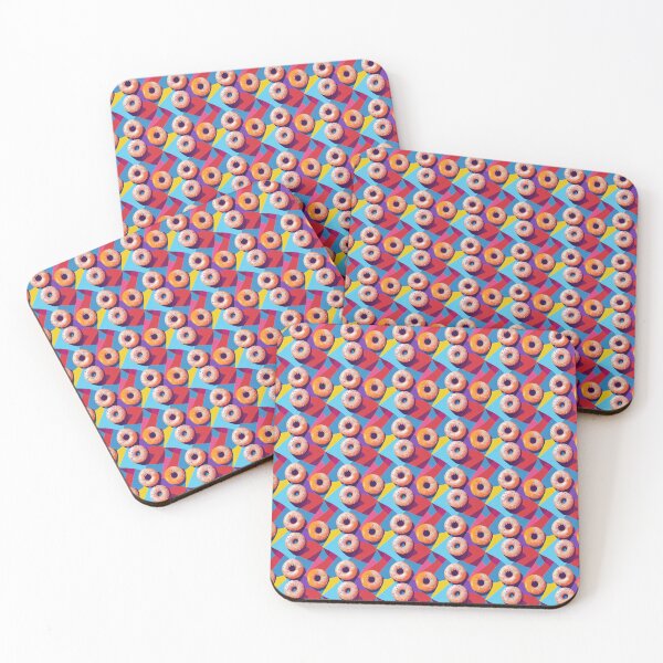 Item preview, Colorful Donuts Pattern designed and sold by Anderson Ferreira.