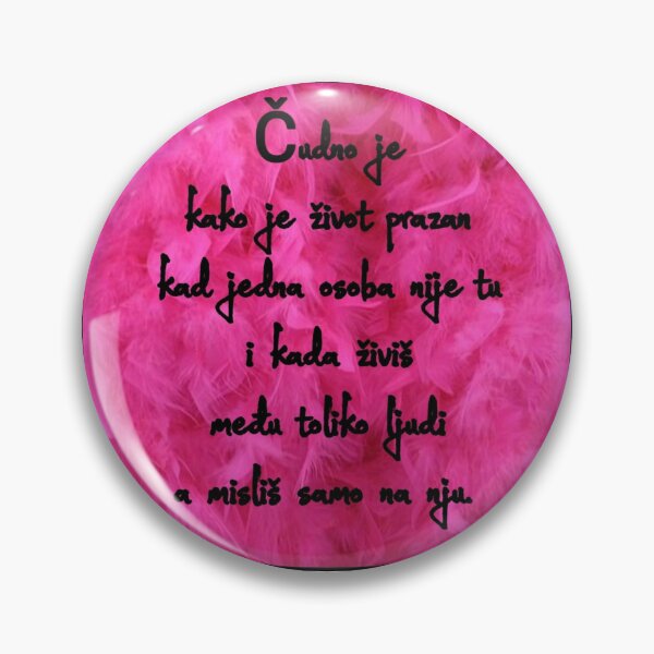 Item preview, Quote - Prazan život bez te jedne osobe i misliš samo na nju designed and sold by Marija Barisic.