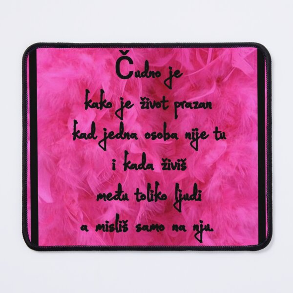 Item preview, Quote - Prazan život bez te jedne osobe i misliš samo na nju designed and sold by Marija Barisic.