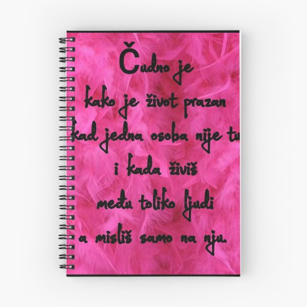 Item preview, Quote - Prazan život bez te jedne osobe i misliš samo na nju designed and sold by Marija Barisic.