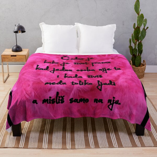 Item preview, Quote - Prazan život bez te jedne osobe i misliš samo na nju designed and sold by Marija Barisic.