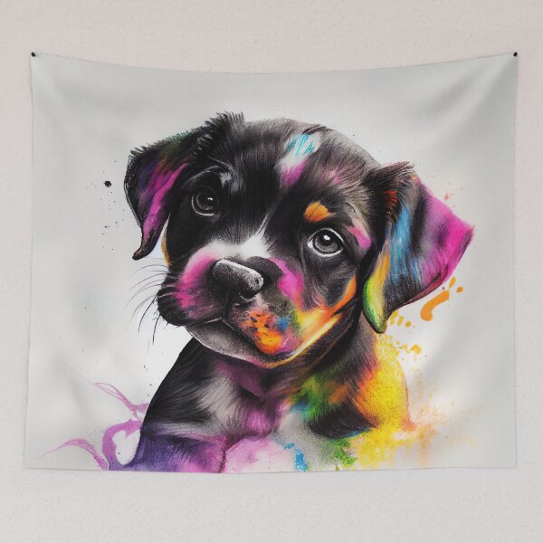 Item preview, Dog Art, a realistic dog drawing puppy sketch.  Dog Sketch designed and sold by PhotoCreationXP.