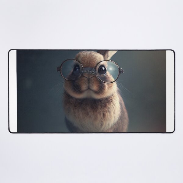 Item preview, Cute Rabbit With Glasses designed and sold by WixWorks.
