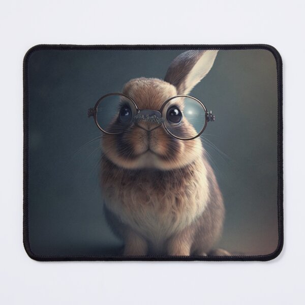 Item preview, Cute Rabbit With Glasses designed and sold by WixWorks.
