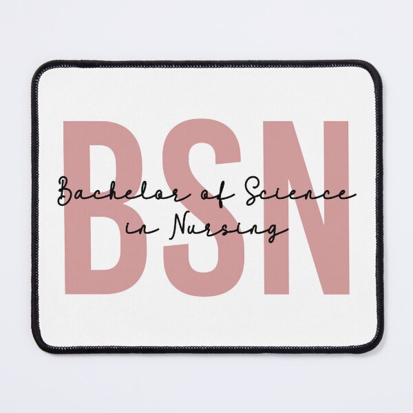 Item preview, Pink BSN Bachelor of Science in Nursing | BSN Graduate | Nursing School Graduation Gifts | Retro BSN RN Gift  designed and sold by Violet Treasures.
