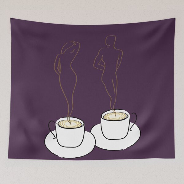 Item preview, Couple Souls Of Coffee Man & Woman designed and sold by Gile-Shop.