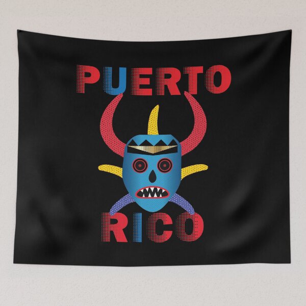 Item preview, Vejigante Mask Puerto Rico - Apparel designed and sold by LatinSaint.