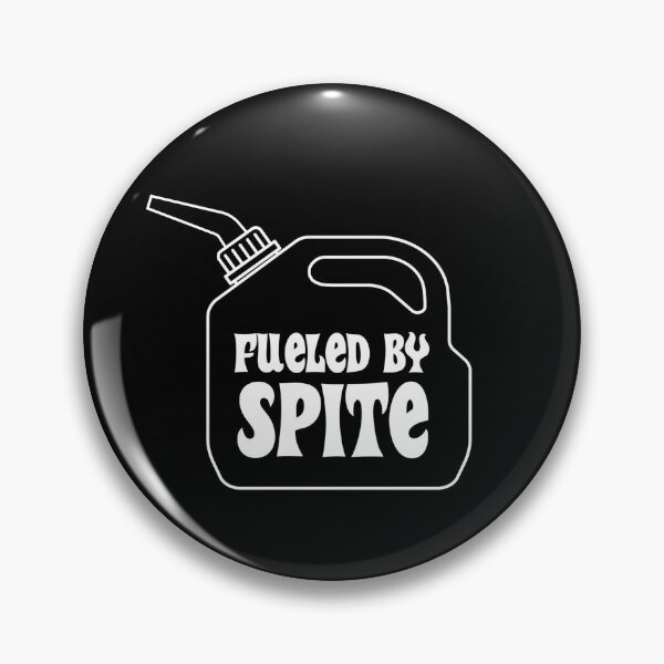 Item preview, Fueled by Spite Sarcastic Edgy Gift Rebels Non-Conformists  designed and sold by The Junto Shop.
