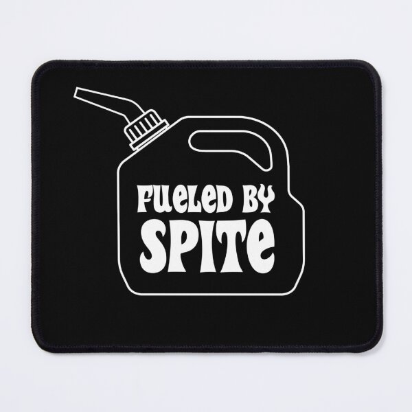Item preview, Fueled by Spite Sarcastic Edgy Gift Rebels Non-Conformists  designed and sold by The Junto Shop.