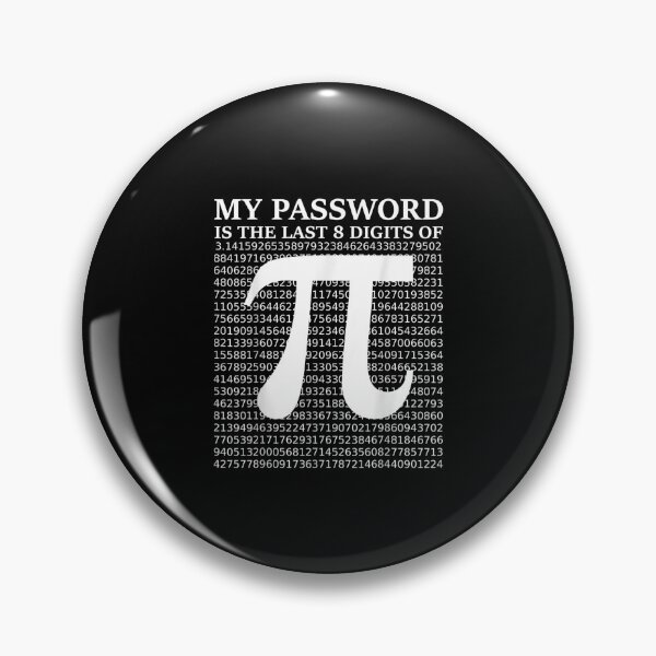 Item preview, My Password is Pi" Funny Math Nerd T-shirt for Teachers designed and sold by ArtMuni99.