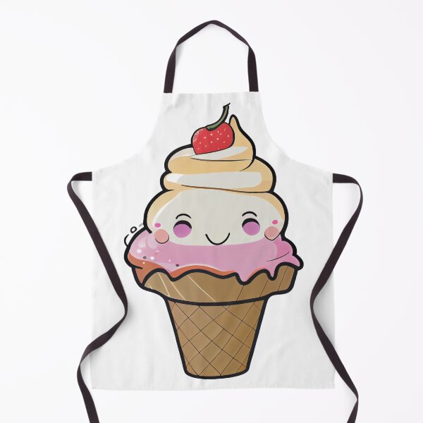 Artikelvorschau, Satisfy Your Cravings with a Kawaii Ice Scream Design entworfen und verkauft von DafGole.