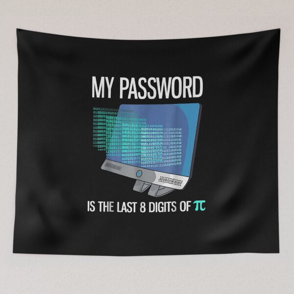 Item preview, My Password is Pi" Funny Math Nerd T-shirt for Teachers designed and sold by ArtMuni99.