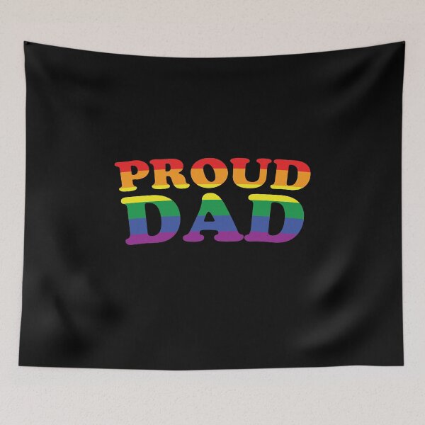 Item preview, Proud Dad LGBT  designed and sold by BUBLTEES.