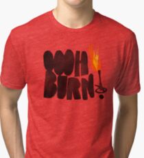 Bunsen Burner Tri-blend T-Shirt