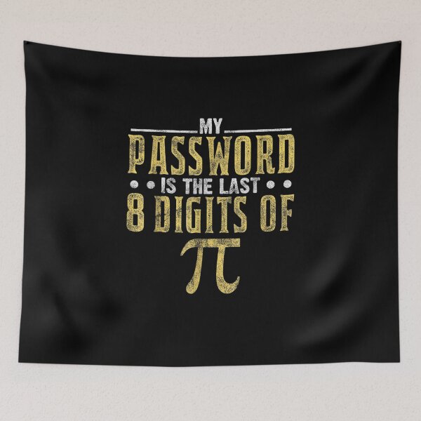 Item preview, My Password is Pi" Funny Math Nerd T-shirt for Teachers designed and sold by ArtMuni99.