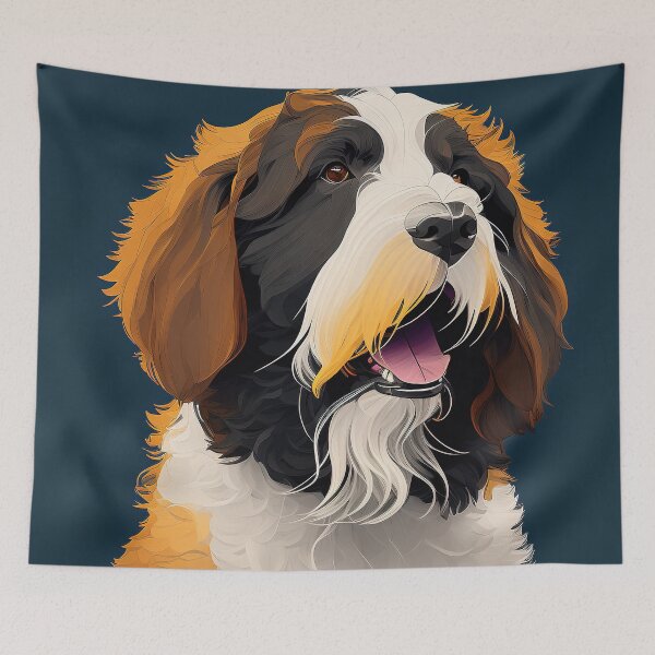 Item preview, Majestic Canine: Portuguese Water Dog designed and sold by DavesDogShop.
