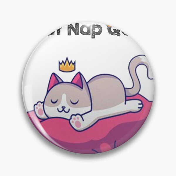Item preview, Cat Nap Royalty: The Queen of Relaxation designed and sold by PixelPulseDesign.