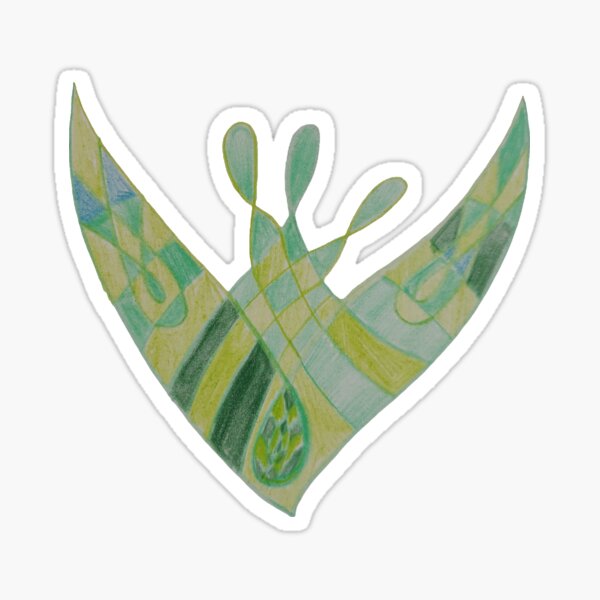 A Glitch in the Topography Sticker