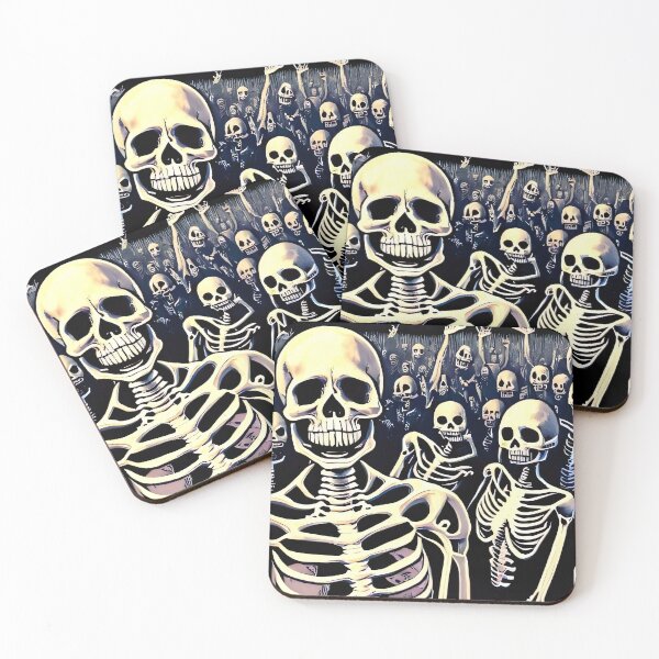 Item preview, Rave To The Grave Skeleton Rave Party designed and sold by RaveToTheGrave.