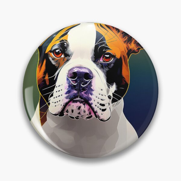 Artikelvorschau, Majestic Canine: American Bulldog entworfen und verkauft von DavesDogShop.