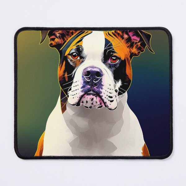 Artikelvorschau, Majestic Canine: American Bulldog entworfen und verkauft von DavesDogShop.