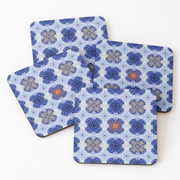 Item preview, Blue and White Floral Tile Design designed and sold by PiggyWiggy.