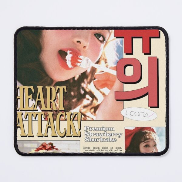 Item preview, LOONA CHUU HEART ATTACK COOKBOOK. designed and sold by Big Tiddie Committee.