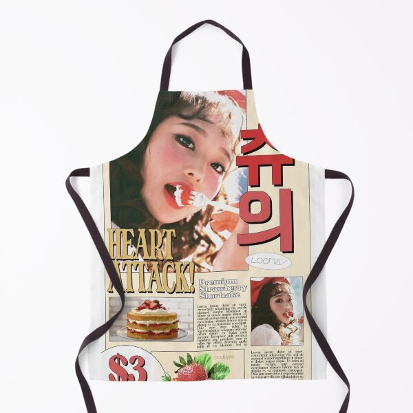 Item preview, LOONA CHUU HEART ATTACK COOKBOOK.  designed and sold by Big Tiddie Committee.