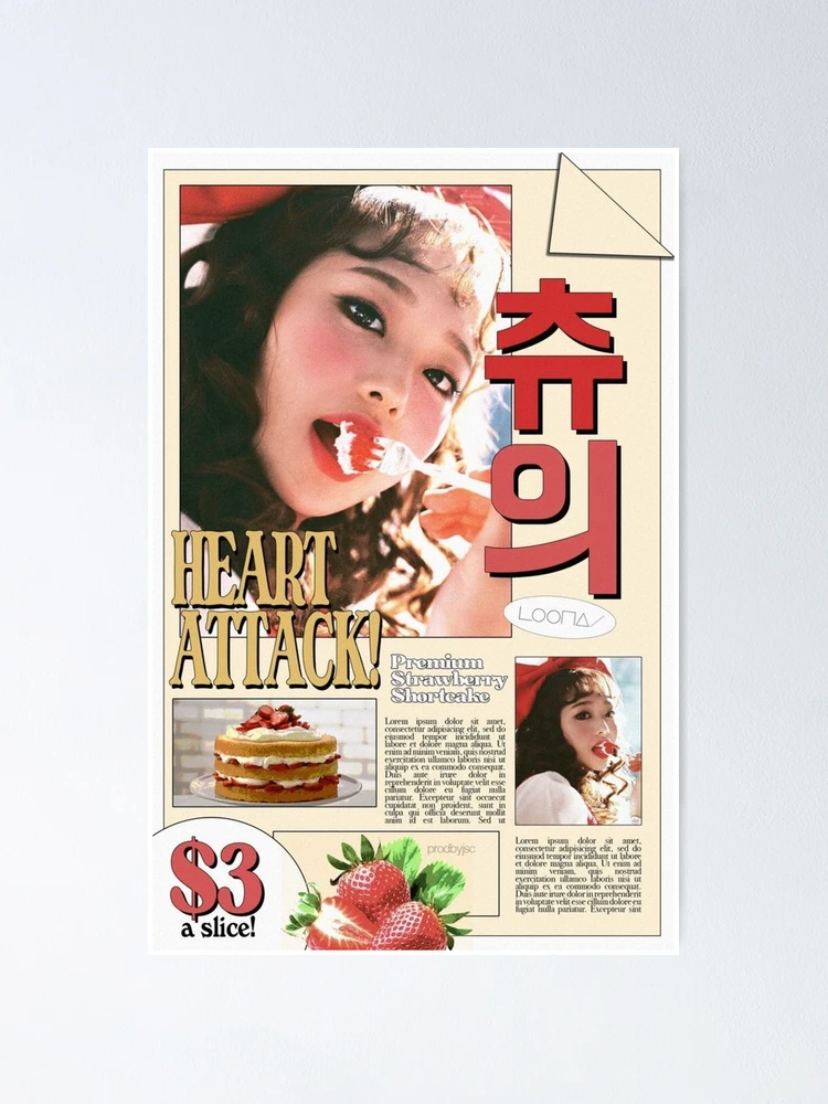 LOONA CHUU HEART ATTACK COOKBOOK. 