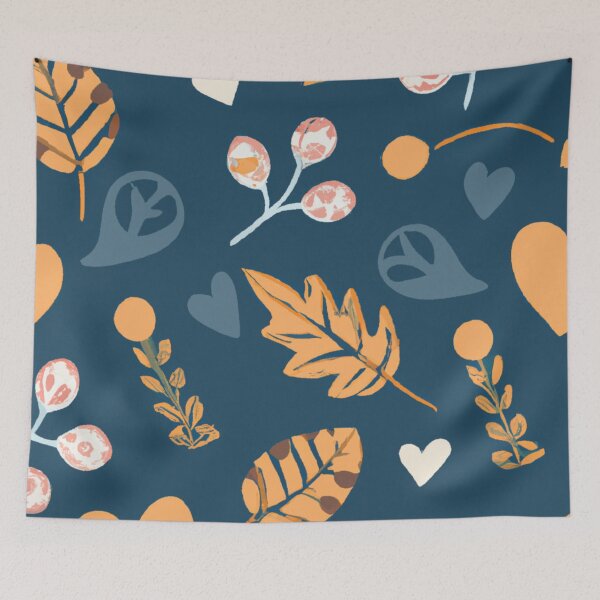 Item preview, Unique Winter Floral Pattern designed and sold by Burnout (⌣_⌣).