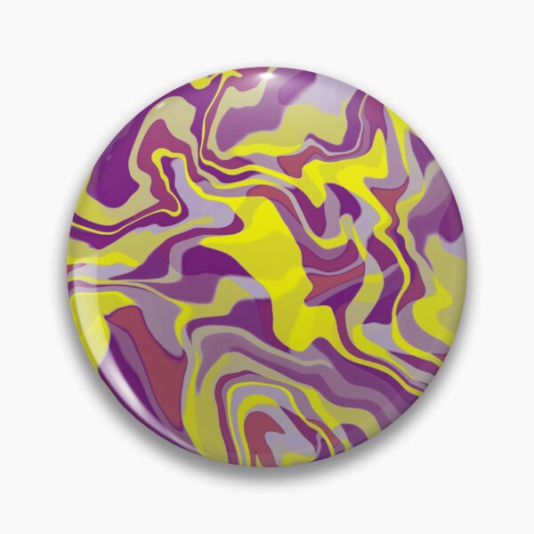 Item preview, Abstract pattern in yellow and violet waves. designed and sold by MirBer.