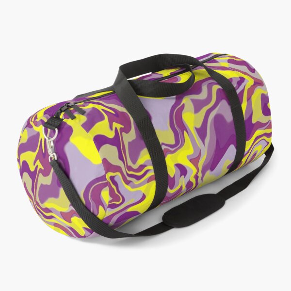 Item preview, Abstract pattern in yellow and violet waves. designed and sold by MirBer.