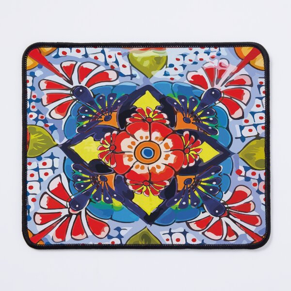 Item preview, Vibrant colors azulejo decoration mexican talavera tile designed and sold by T-Mex.