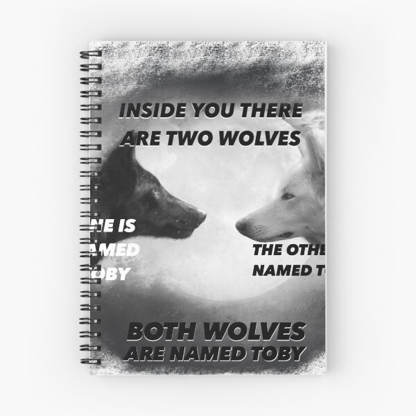 Item preview, Inside of You There are Two Wolves designed and sold by BeaArtn.