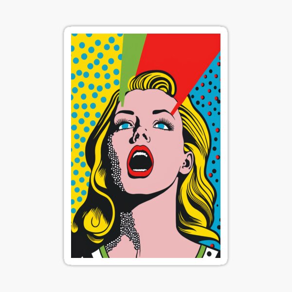 Item preview, Retro Cool: Bold and Colorful Pop Art 2 designed and sold by Getinstyle.