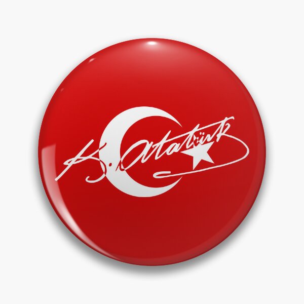 Item preview, Turkey flag Mustafa Kemal Ataturk signature designed and sold by emeksedesign.