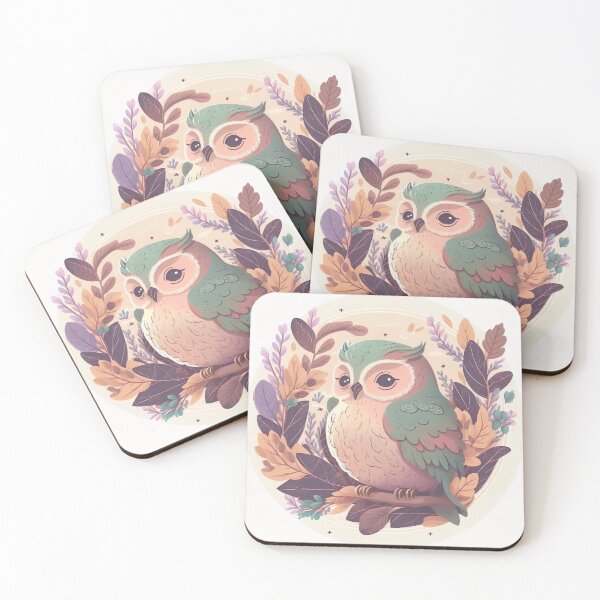 Item preview, Cute pastel owl designed and sold by Earline-art88.