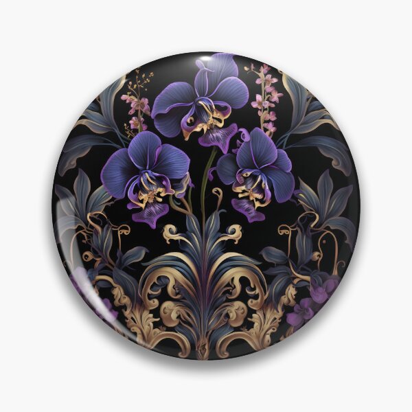 Item preview, Orchid Ornament designed and sold by advanceprintart.