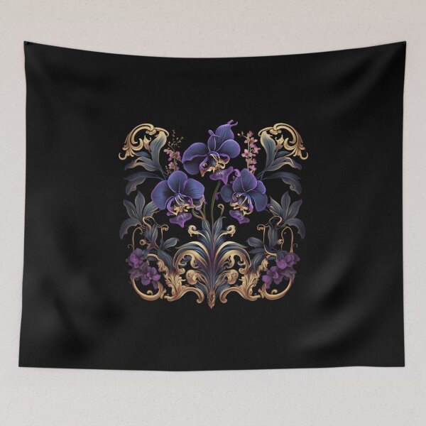 Item preview, Orchid Ornament designed and sold by advanceprintart.