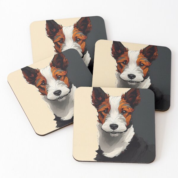 Artikelvorschau, Majestic Canine: Wire Fox Terrier entworfen und verkauft von DavesDogShop.