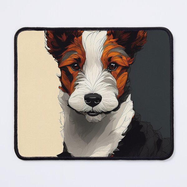 Artikelvorschau, Majestic Canine: Wire Fox Terrier entworfen und verkauft von DavesDogShop.