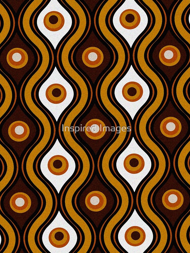 Retro 1970's Style Seventies Vintage Pattern by ImageMonkey