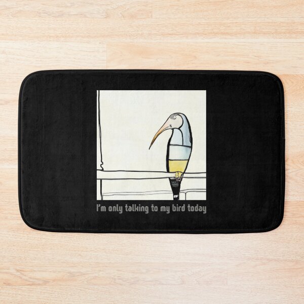 Item preview, I’m only talking to my bird today designed and sold by The Snarky  Psychologist.