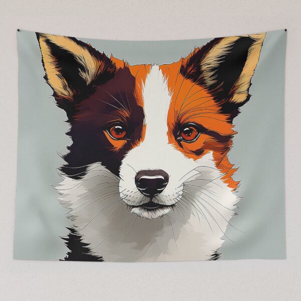 Item preview, Majestic Canine: Miniature Fox Terrier designed and sold by DavesDogShop.