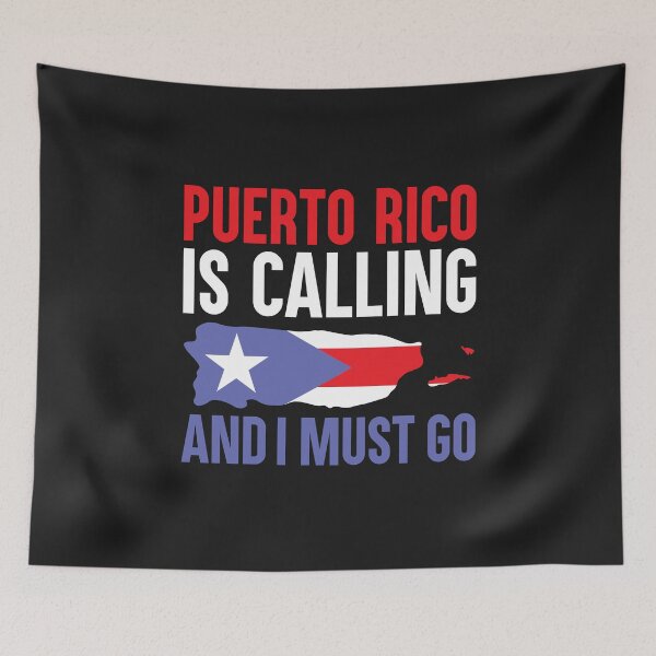Item preview, Puerto Rico is calling and I must go  -  Travel Quote designed and sold by obedtheartist.